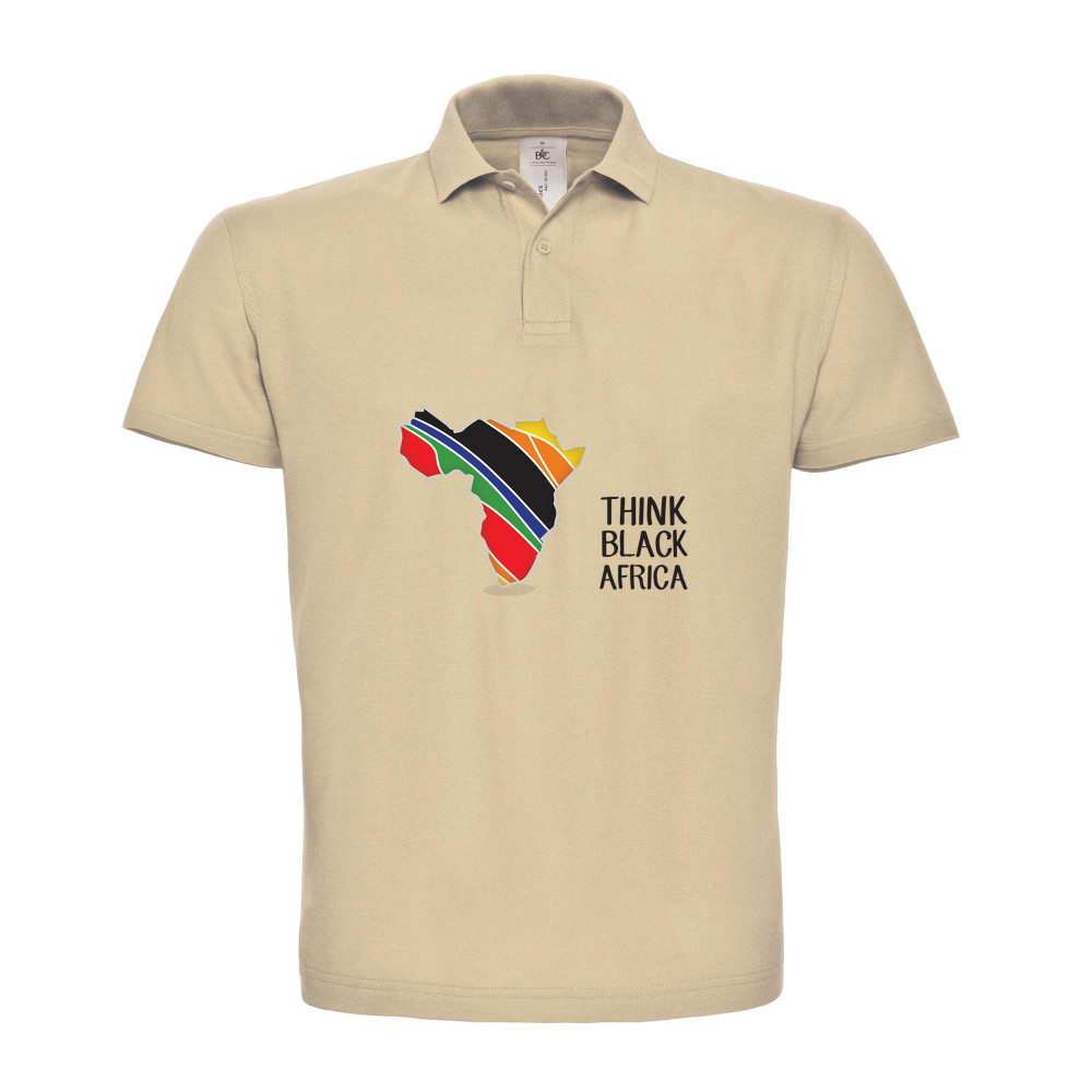 ThinkBlackAfrica - Cotton Polo Shirt