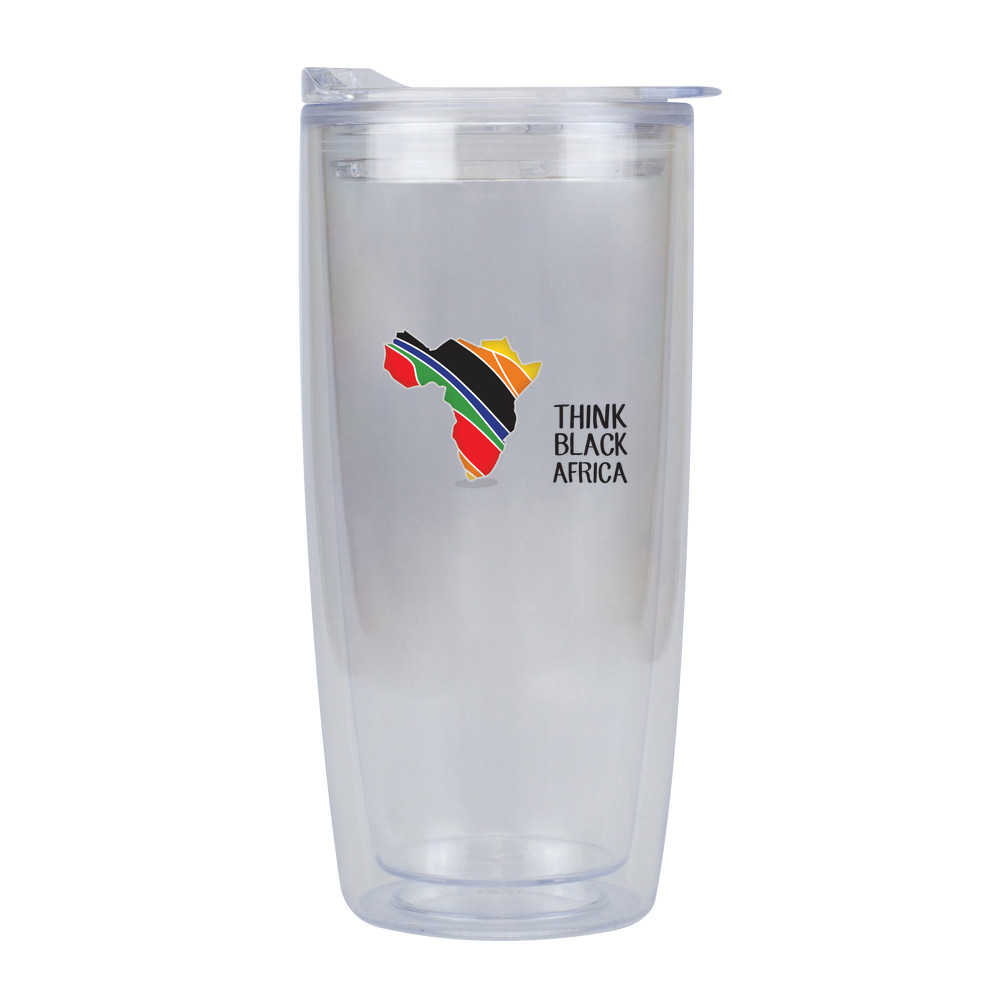 ThinkBlackAfrica - Double Walled Drinks Tumbler - 530ml
